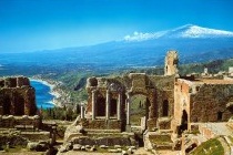 Mt Etna and Taormina
